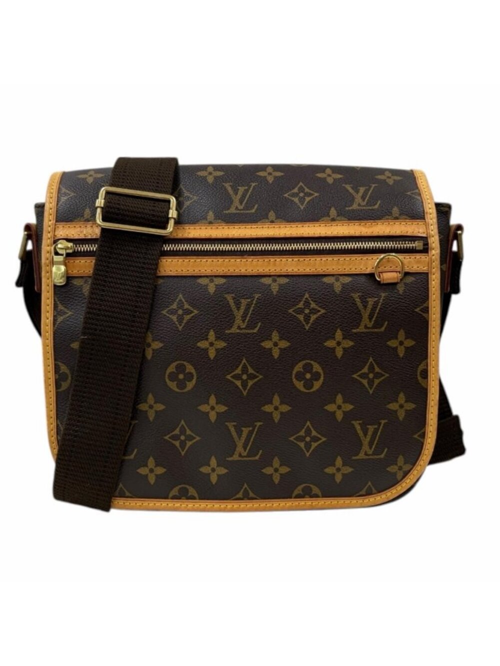 Louis Vuitton Messenger Bosphore PM Monogram Shoulder Bag Canvas Brown